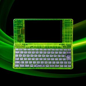 【250台限定】デジタルメモ ポメラ DM250XY Crystal Neon Yellow クリスタルネオンイエロー