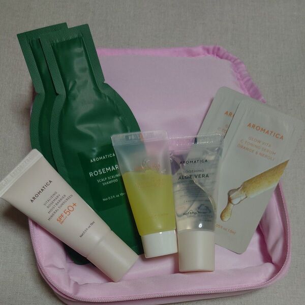 AROMATICA ヘアケア スキンケア トラベルセット