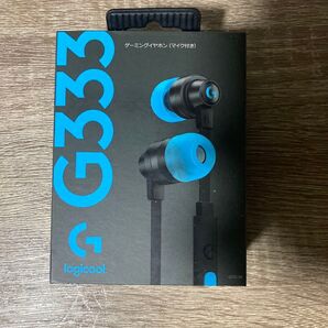 ゲーミングイヤホン logicool G333-BK 新品未開封