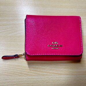 COACH ミニ財布 ピンク