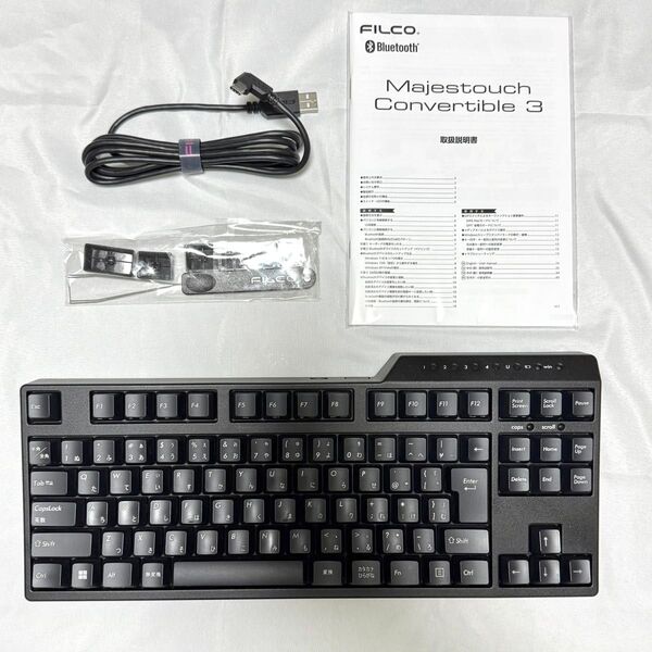 Majestouch Convertible 3 キーボード ピンク Bluetooth ワイヤレス