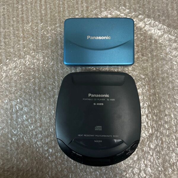 【ジャンク品】 パナソニック ポータブルCDプレーヤーとカセットプレーヤー セット売り 現状品 Panasonic 値下げ品