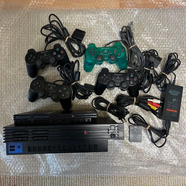 SONY ソニー PS2 本体2台セット 中古品 現状品 プレステ2 プレステーション2 家庭用ゲーム機本体 まとめ売り