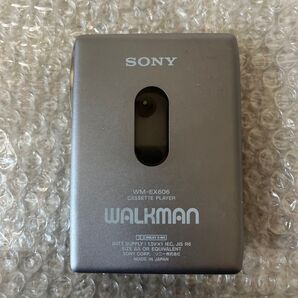 【ジャンク品】 SONY ソニー ポータブルカセットプレーヤー WM-EX606 WALKMAN ウォークマン 現状品
