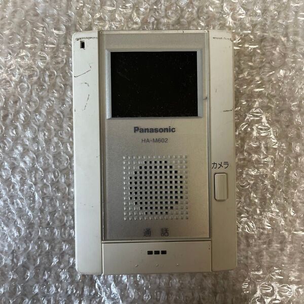 【ジャンク品】 Panasonic パナソニック 玄関テレビホン モニター HA-M602 動作未確認品 現状品 ドアホン