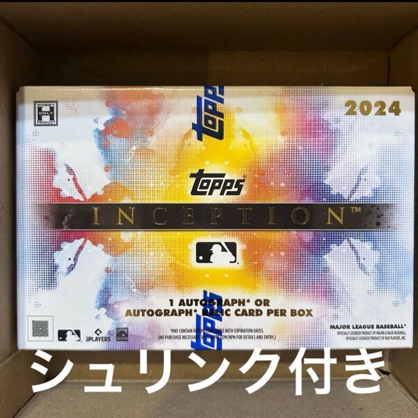2024 Topps Inception Baseball Hobby Box 未開封 mlb 大谷翔平 今永 佐々木 山本由伸