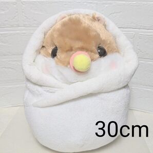 ころはむコロン おくるみ2 ぬいぐるみ コロン 30cm 紙タグ付き
