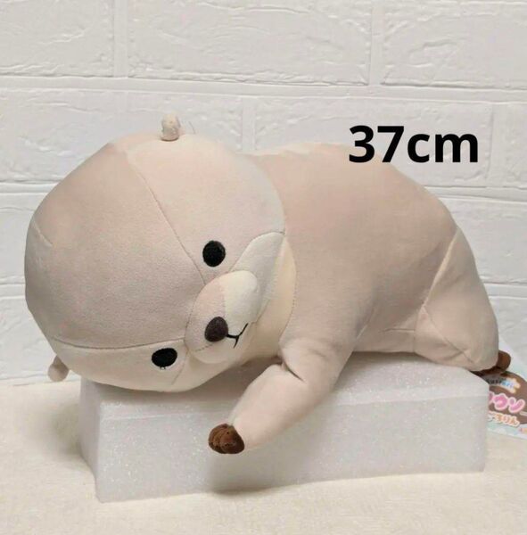 くったり カワウソ もちふわごろりん ぬいぐるみ 37cm