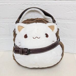 ねこ ぬいぐるみショルダーバッグ 18cm