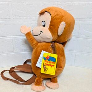 おさるのジョージ ベビージョージ ぬいぐるみリュック 32cm