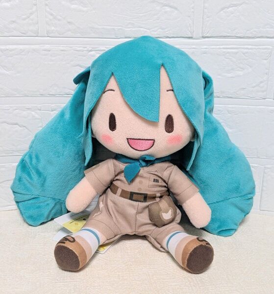 初音ミク ふわぷち Mぬいぐるみ お出かけシリーズ 動物園 ver. どうぶつ園 24cm