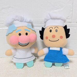 アンパンマン 指人形 マスコット 2種セット ジャムおじさん バタコさん