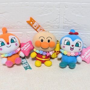 アンパンマン まんまるチャーム キーホルダー 3種セット アンパンマン ドキンちゃん コキンちゃん