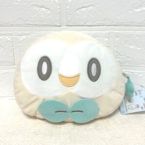 ポケピース 大きい顔型 ぬいぐるみポーチ ~ジラーチ・モクロー・ヒバニー~ モクロー