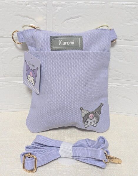 サンリオ ショルダーポシェット カラー帆布 クロミ 19×15cm