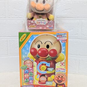 アンパンマン わくわく ガチャ ころりん jr ふんわりカラー ますこっと 2種セット