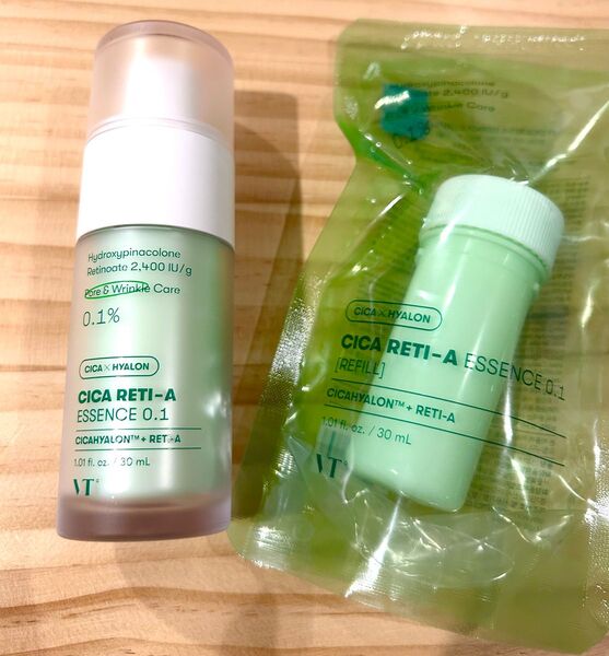 【新品】VT CICA シカレチAエッセンス(30ml)&レフィルセット
