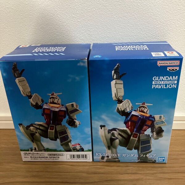 ナムコ限定 関西 大阪 万博 GUNDAM NEXT FUTURE PAVILION RX-78F00/E ガンダム フィギュア