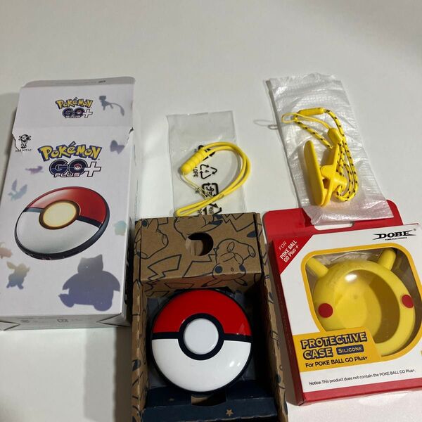 ポケモンGOプラス+ PokemonGOplus+ シリコンケース 専用 ストラップ セット