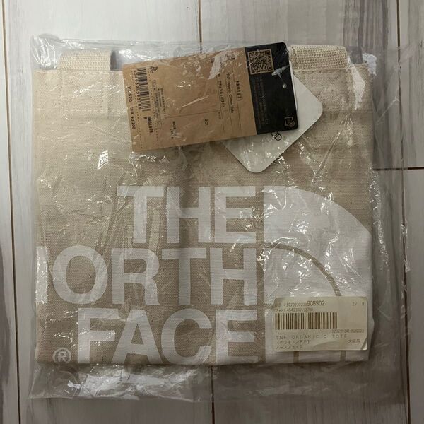 THE NORTH FACE オーガニックコットントートバッグ ナチュラル 未使用