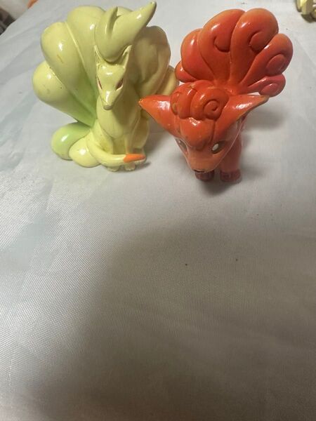 モンコレ フィギュア 初期 TOMY ロコン キュウコン 当時物 モンスターコレクション ポケットモンスター ポケモン