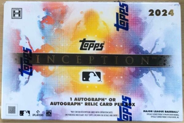 MLB 2024 Topps Inception Baseball Hobby 1box 未開封 シュリンク付き