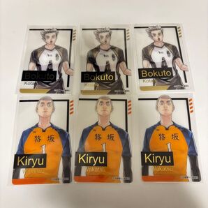 ハイキュー ファンパーク 箔押し クリアカード コレクション 木兎 桐生