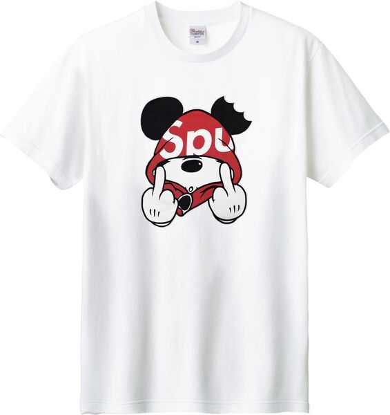FUCKY ファッキー Tシャツ ホワイト M-XL 綿100% 5.6オンス パロディ ネタ