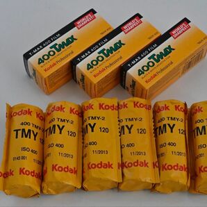Kodak フィルム T-MAX 400 120版 9本