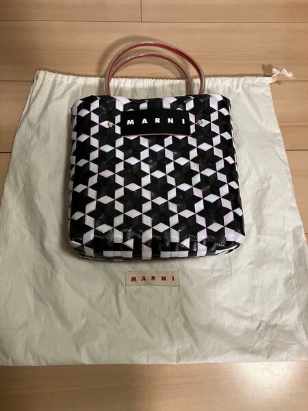 MARNI かごバッグ 幾何学バッグ