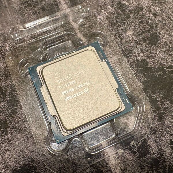 【63191円の高級CPU!!】Intel Core i7 11700 ほぼ新品 動作確認済み