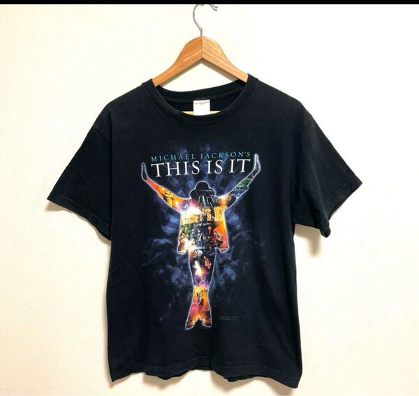 マイケルジャクソンmichael jackson this is itTシャツ