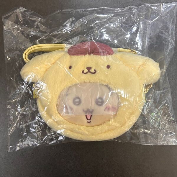 新品未開封 ちいかわ サンリオ うさぎ ポムポムプリン ポシェット