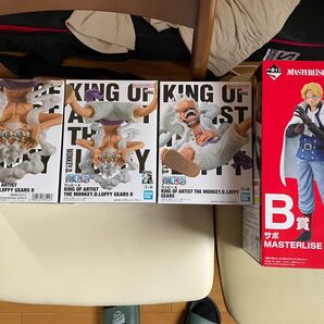 KING OF ARTIST ルフィギア5フィギュア4点セット