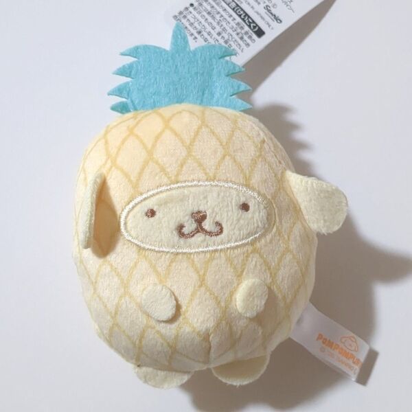 サンリオキャラクターズ フルーツ着ぐるみマスコット パイン ポムポムプリン