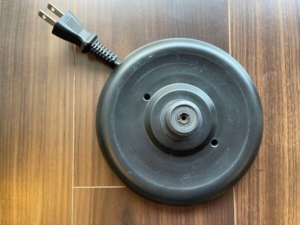 ティファールT-fal 電気ケトル 0.8l 電源プレート 台座 黒