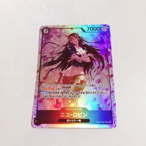 ニコ・ロビン SR ONE PIECE ワンピースカード 師弟の絆