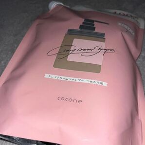 cocone クレイクリームシャンプー スムース 詰め替え 400g×1個