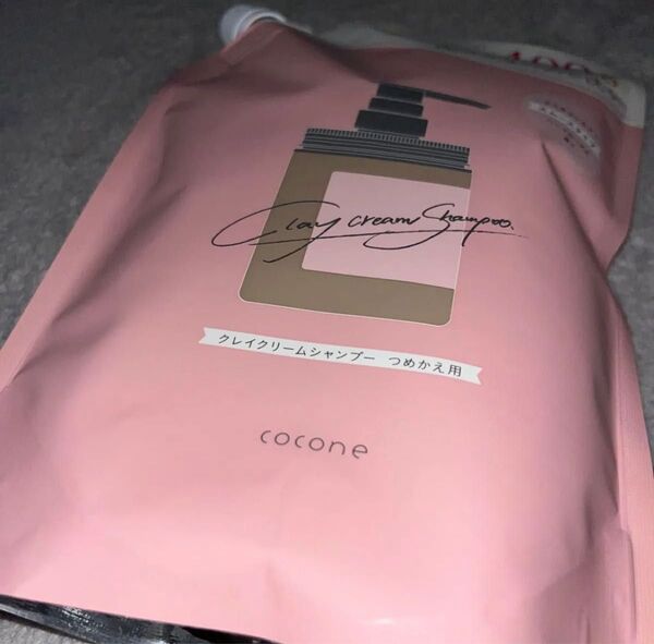 cocone クレイクリームシャンプー スムース 詰め替え 400g×1個