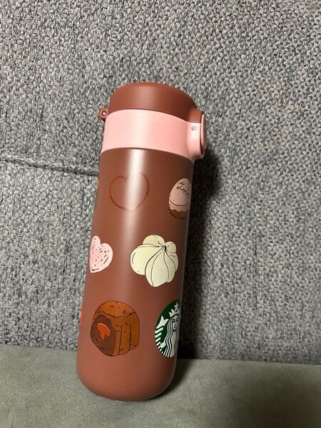 スターバックス バレンタインチョコレート タンブラー ブラウン ピンク 381ml 新品未使用品 おまけ トートバッグ1個付き