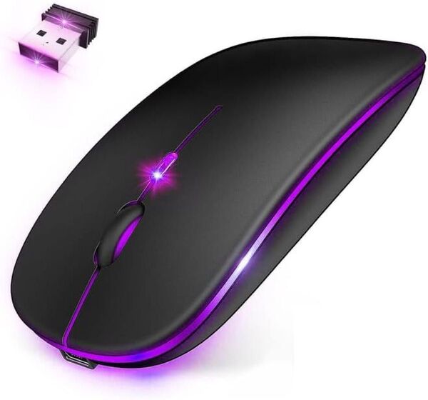 【価格交渉大歓迎!】ワイヤレス マウス 無線 マウスBluetooth5.0 3段階DPI切替 左右対称 充電式 ゲーミングマウス