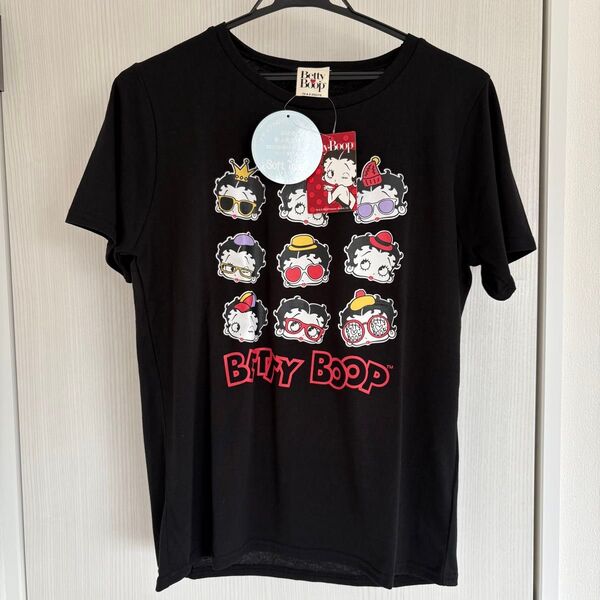 【新品タグ付き】Lサイズ ベティちゃん Tシャツ ブラック 黒 半袖Tシャツ