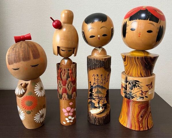 昭和レトロ 伝統こけし 工芸品 郷土玩具 民芸品 アンティーク おまとめ おもちゃ