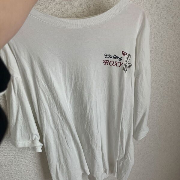 ロキシー スヌーピーTシャツ 半袖 カットソー ホワイト