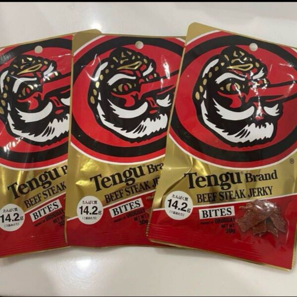 テング ビーフジャーキー オリジナル 30g 3袋セット 天狗 ジャーキー
