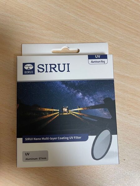 Sirui Nano multi layer coating UV フィルター 67mm