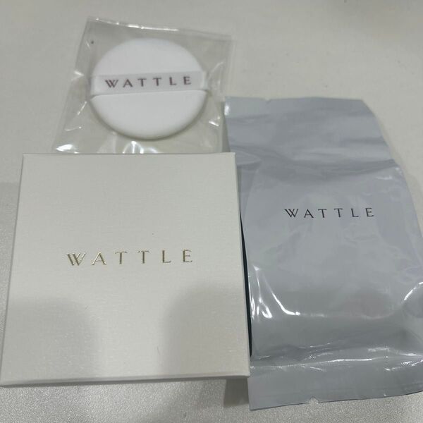 WATTLE ワトルクッションファンデーション ナチュラルベージュ リフィル パフ付き