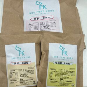 ドックフード工房 馬肉6鶏肉6野菜畑6普通粒