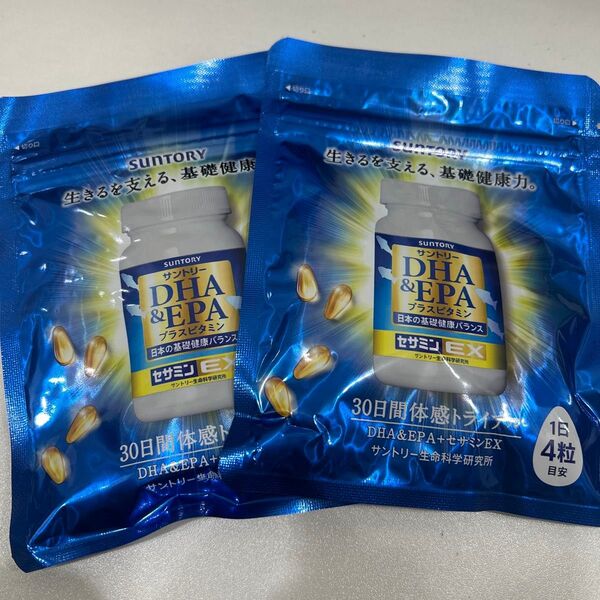 サントリー DHA&EPA+セサミンEX 30日分 新品