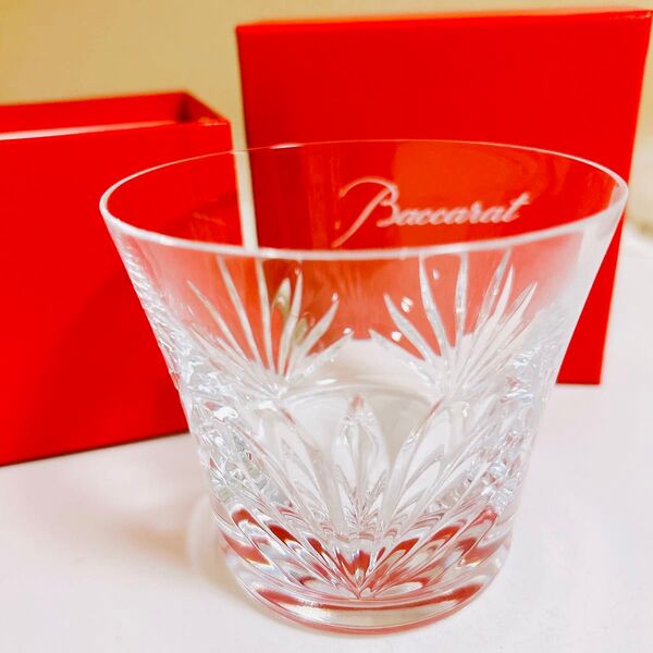 バカラ 新品未使用 ルテシア 2024 ロックグラス クリスタルグラス Baccarat 箱付